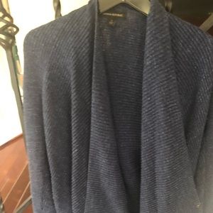 Blue cardigan banana republic size small.